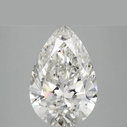 4.08 Carat Pear Lab Diamond