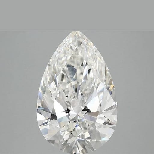 4.05 Carat Pear Lab Diamond