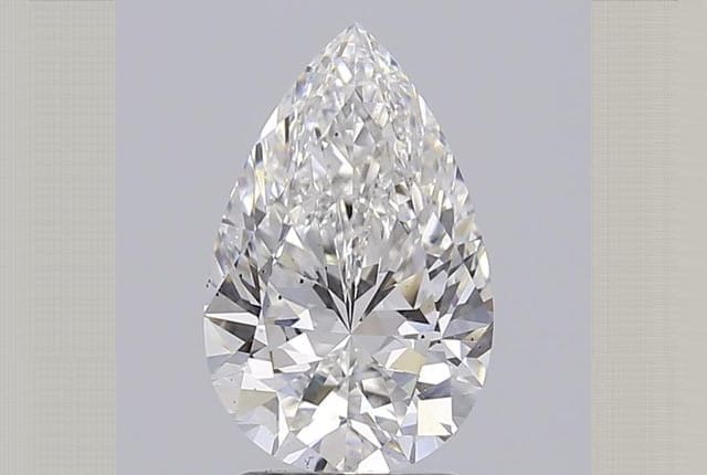 2.00 Carat Pear Lab Diamond