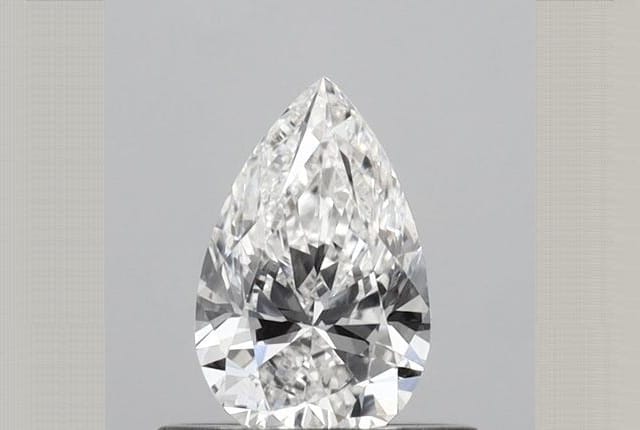 0.50 Carat Pear Lab Diamond