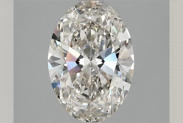 1.86 Carat Oval Lab Diamond