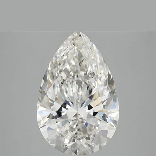 4.05 Carat Pear Lab Diamond