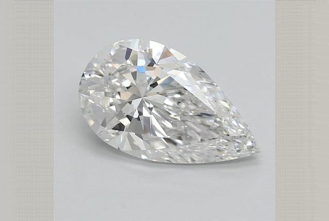 1.50 Carat Pear Lab Diamond