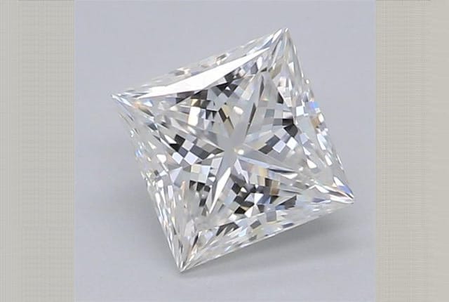 0.59 Carat Princess Lab Diamond