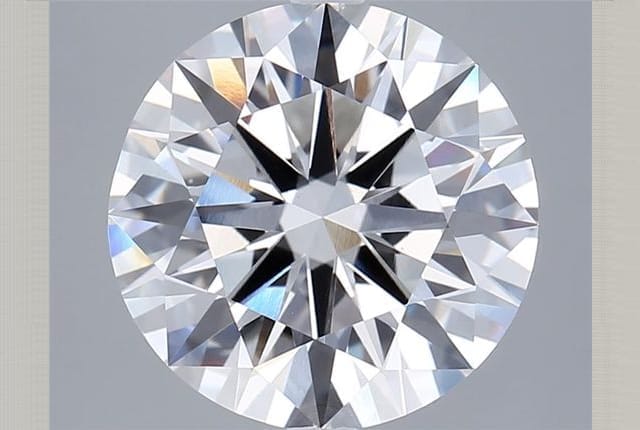 5.00 Carat Round Lab Diamond