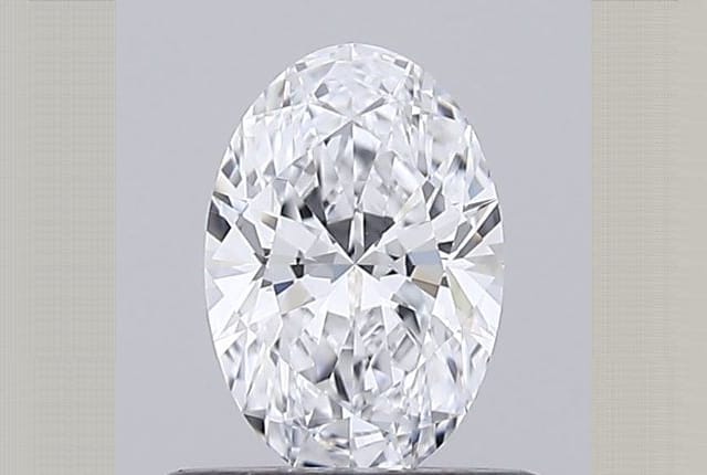 0.50 Carat Oval Lab Diamond