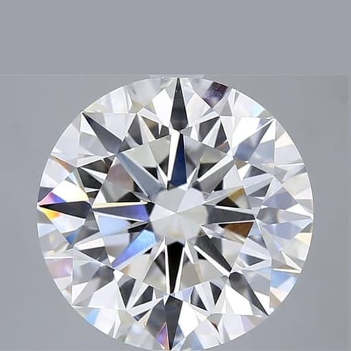 5.01 Carat Round Lab Diamond