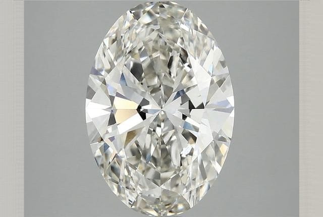 3.73 Carat Oval Lab Diamond