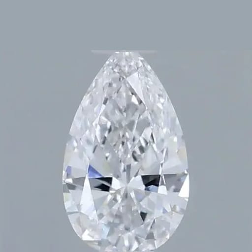 0.58 Carat Lab-Grown Pear Diamond Pair