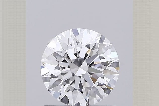 0.76 Carat Round Lab Diamond