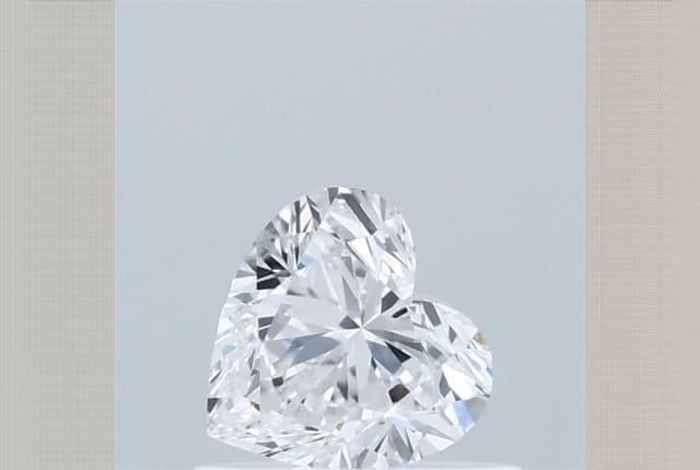 0.50 Carat Heart Lab Diamond