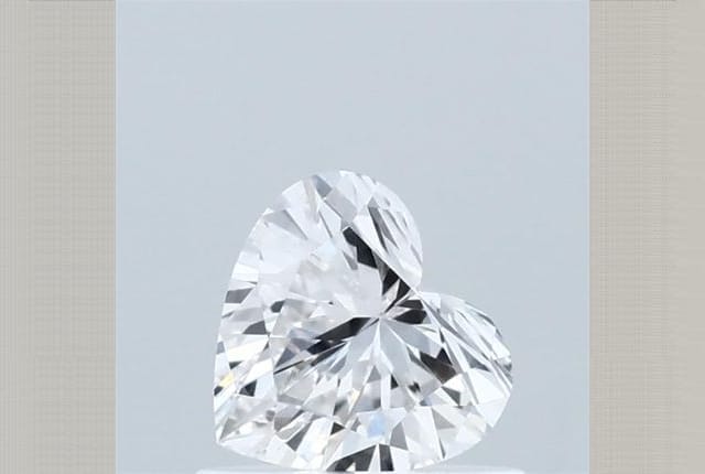 0.52 Carat Heart Lab Diamond