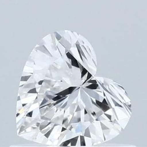 0.52 Carat Heart Lab Diamond
