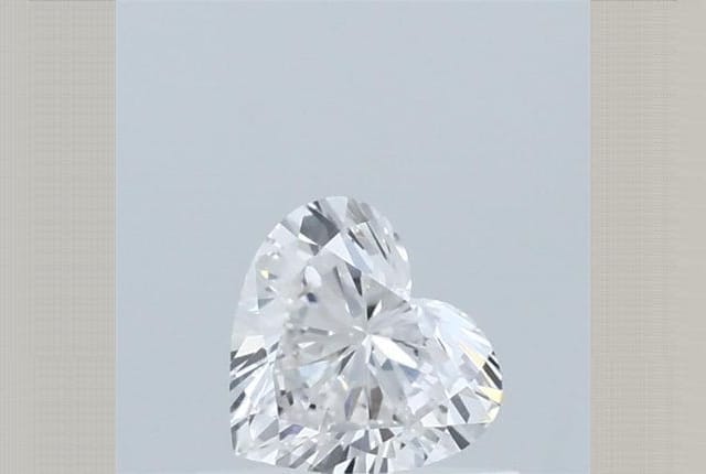 0.41 Carat Heart Lab Diamond