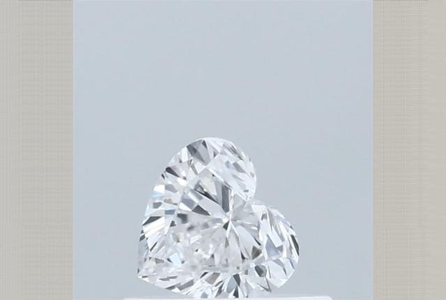 0.34 Carat Heart Lab Diamond