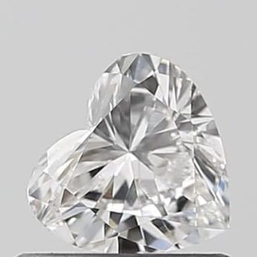0.53 Carat Heart Lab Diamond