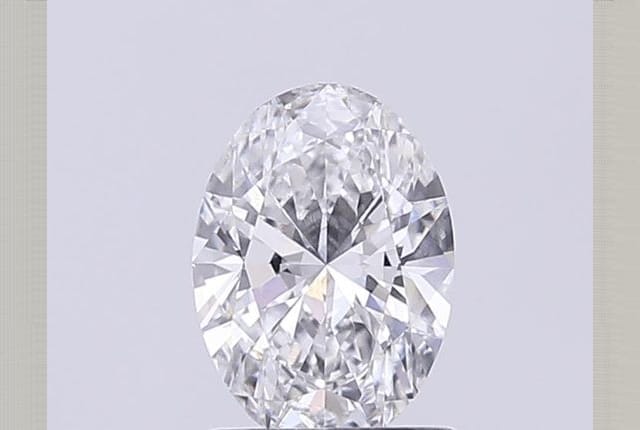1.00 Carat Oval Lab Diamond