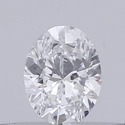 0.22 Carat Oval Lab Diamond
