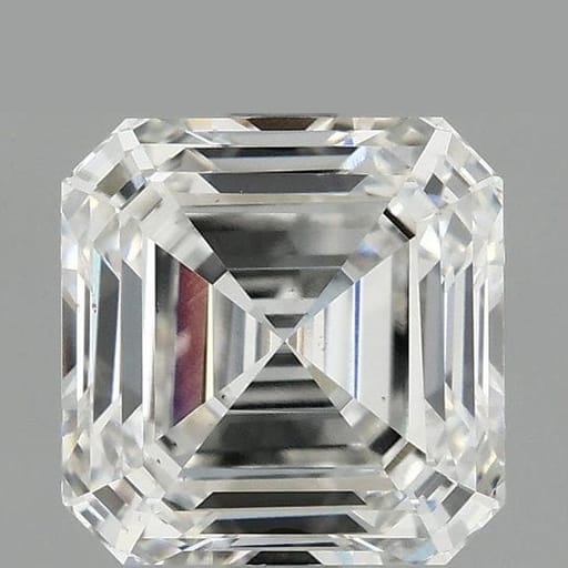 4.04 CTW Asscher Lab Diamonds