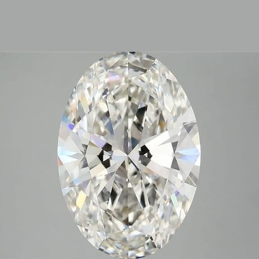 3.85 Carat Oval Lab Diamond