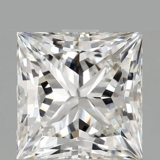 4.02 CTW Princess Lab Diamonds