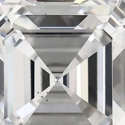 4.08 CTW Asscher Lab Diamonds