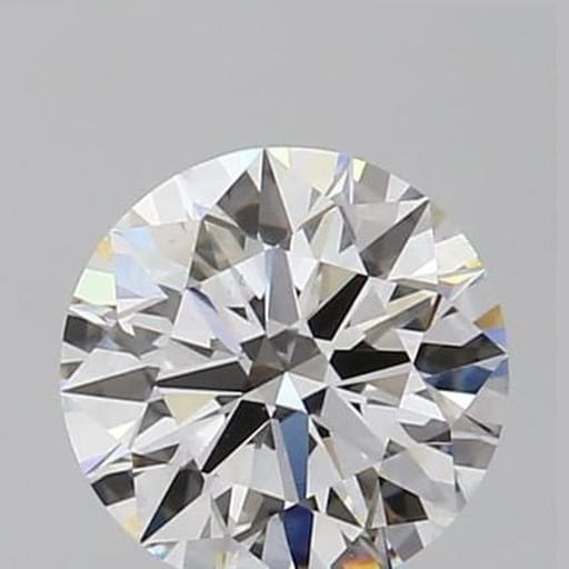 0.77 Carat Round Lab Diamond