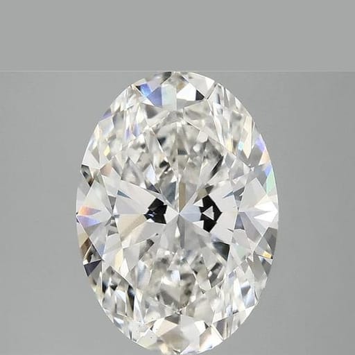 3.81 Carat Oval Lab Diamond