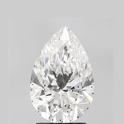 2.00 Carat Pear Lab Diamond