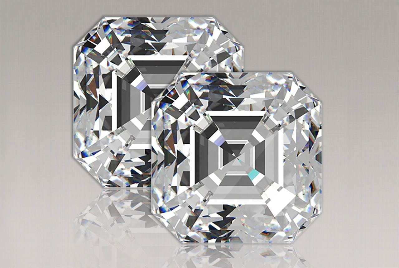0.5 CTW Asscher Lab Diamonds