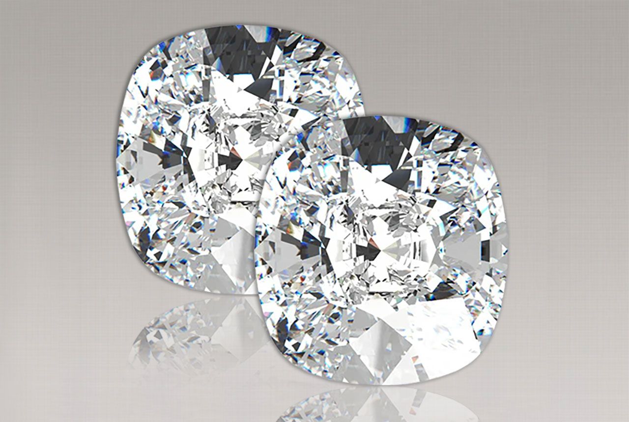 2.54 CTW Cushion Lab Diamonds