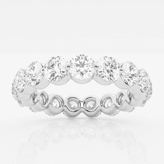 3.00 CTW Shared Prong Round Lab Grown Diamond Eternity Ring