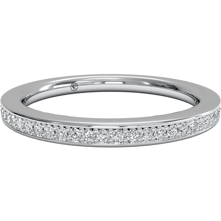 Women's 0.12ctw Micropavé Diamond Wedding Ring
