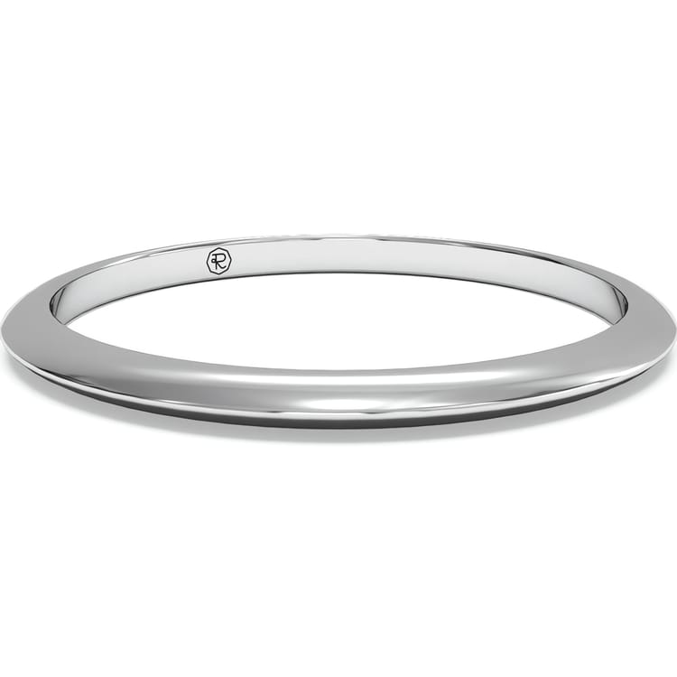 Women's Classic Thin Knife-edge Wedding Ring