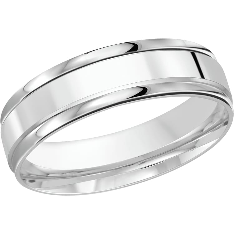 Men's 6mm High Polish Wedding Ring