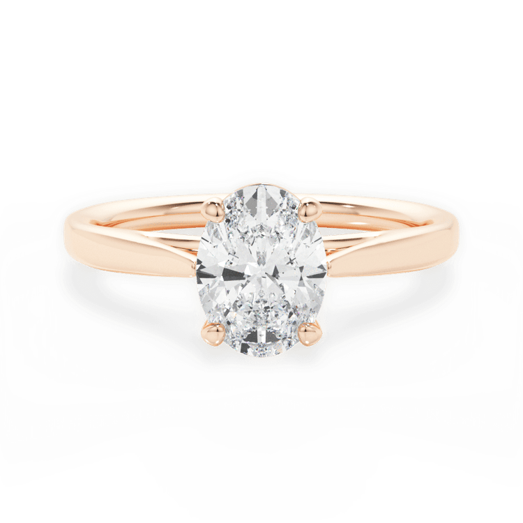 Modern Solitaire Engagement Ring