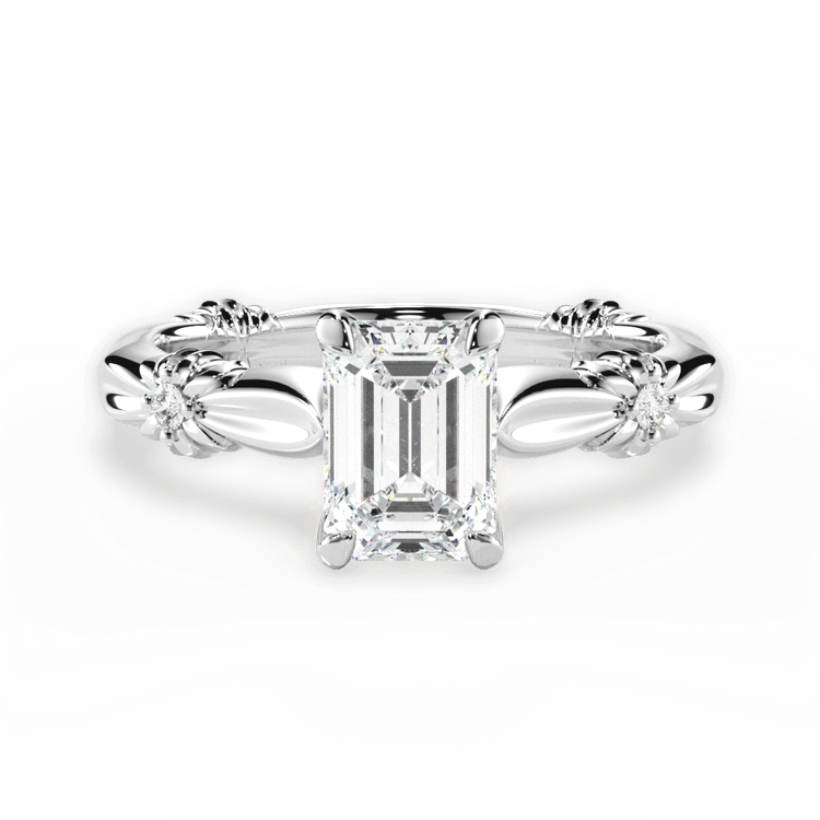 The Edith / 7.03 Carat Emerald Diamond