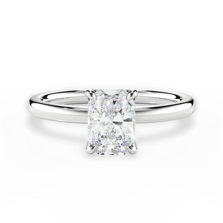 The Elodie Solitaire / 3.01 Carat Radiant Lab Diamond