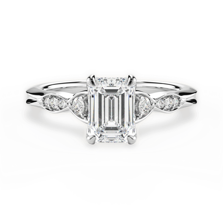 The Alida / 7.03 Carat Emerald Diamond