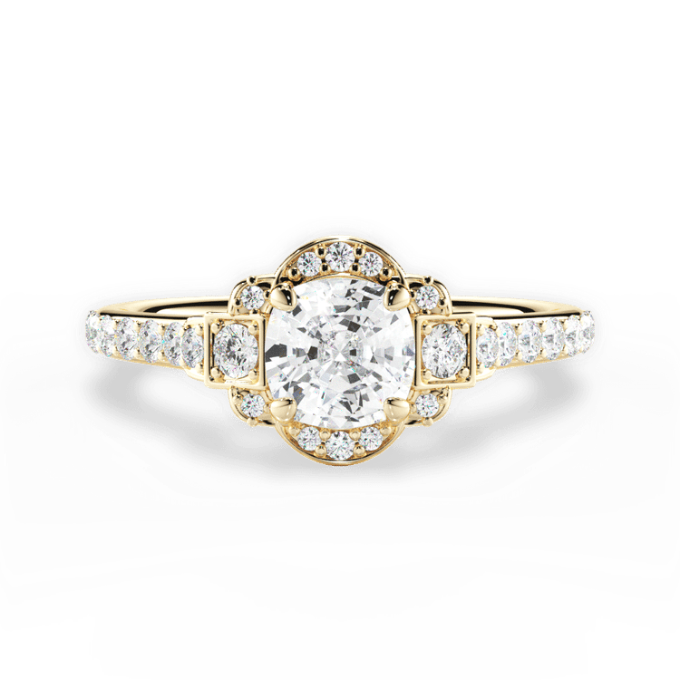 The Nota / 7.31 Carat Cushion Lab Diamond