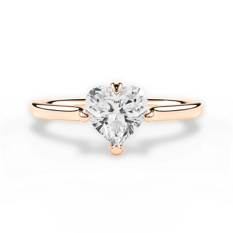 Kite Set Solitaire Diamond Engagement Ring