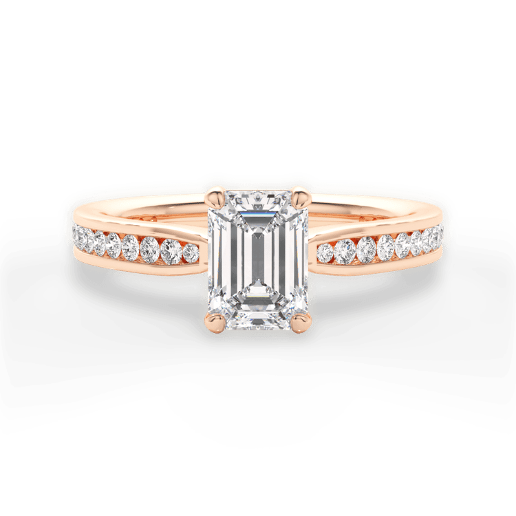 The Sera / 2.01 Carat Emerald Diamond