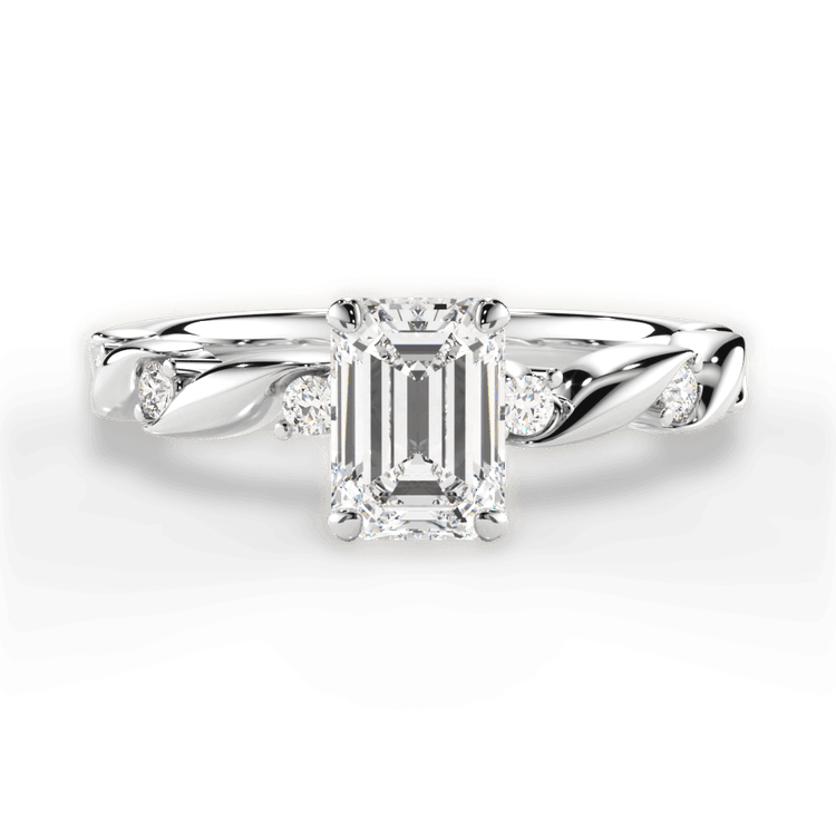 The Zariah / 7.03 Carat Emerald Diamond