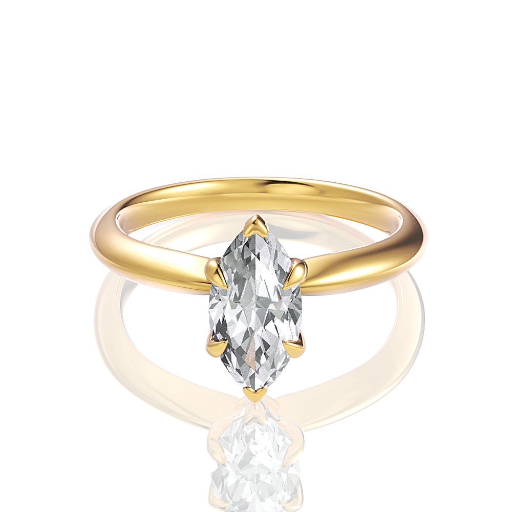 The Elyse Solitaire / 1.51 Carat Marquise Diamond