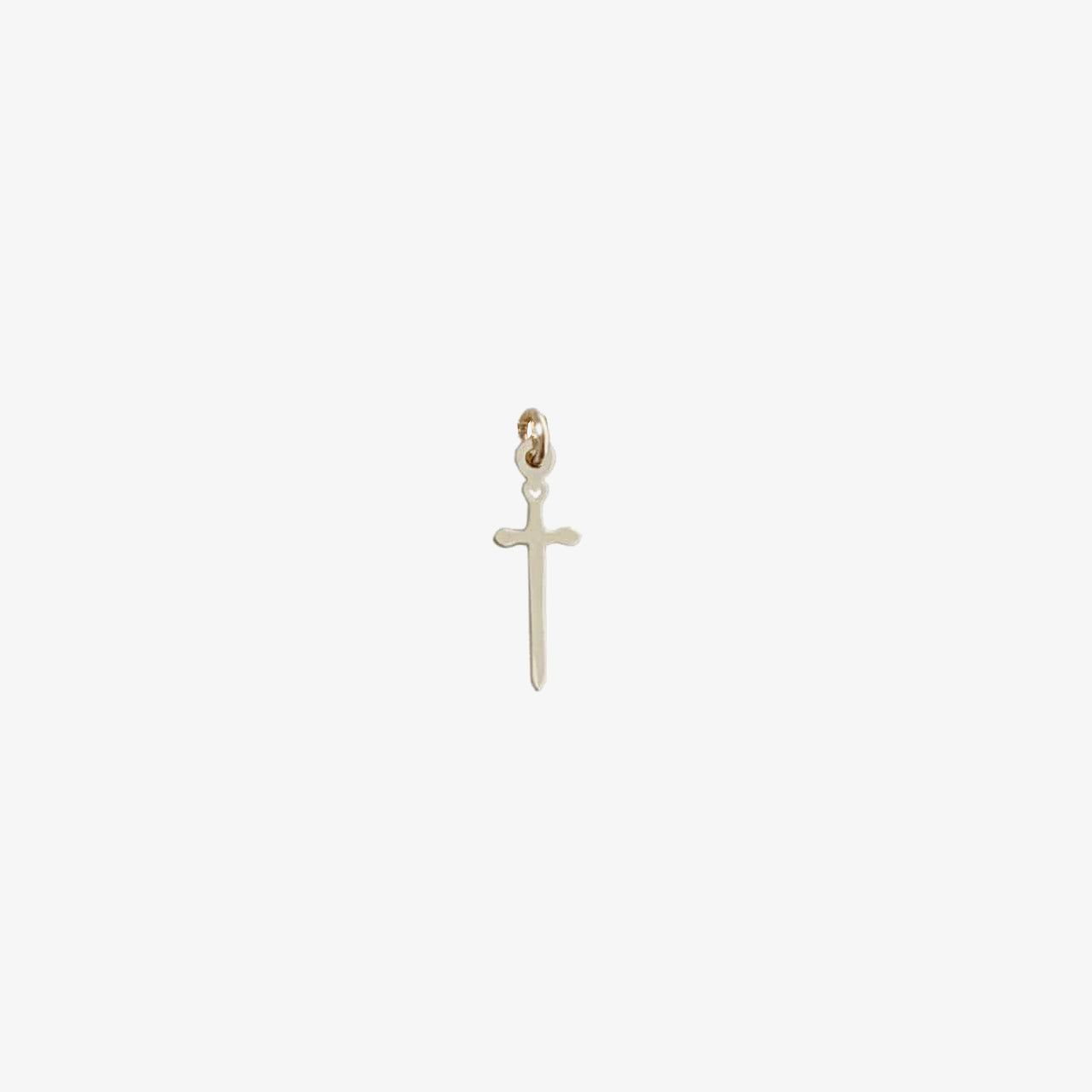 18kt Gold Plated Mini Dagger Charm