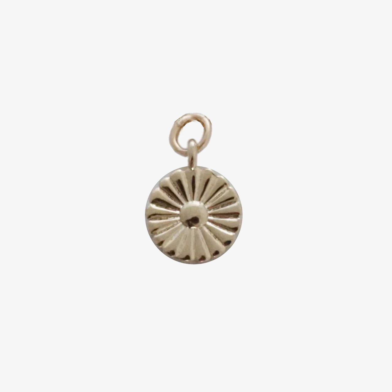18kt Gold Plated Mini Daisy Charm