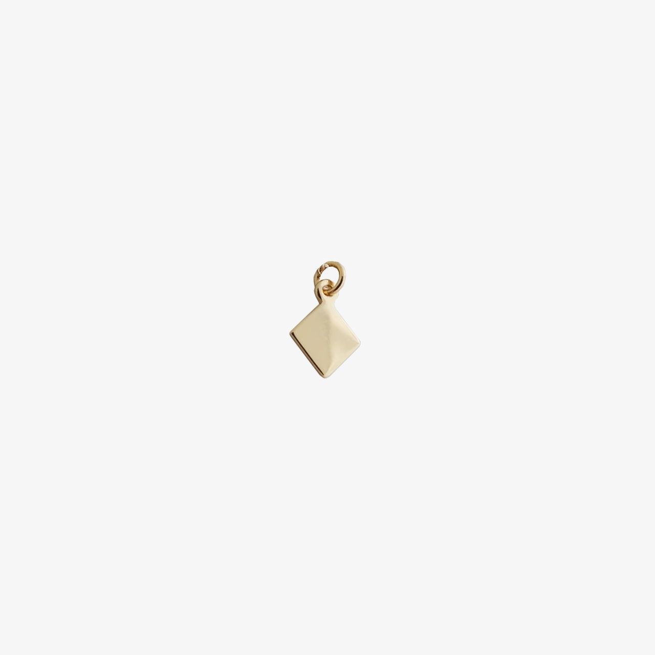 18kt Gold Plated Mini Diamond Charm