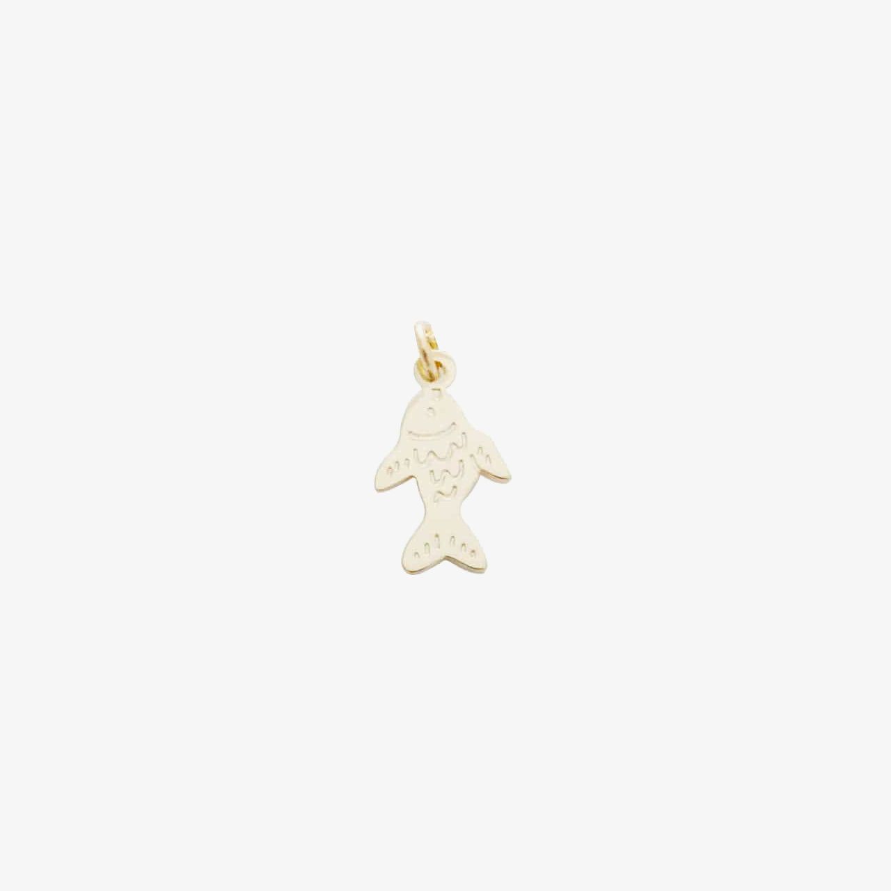 18kt Gold Plated Mini Taiyaki Fish Charm