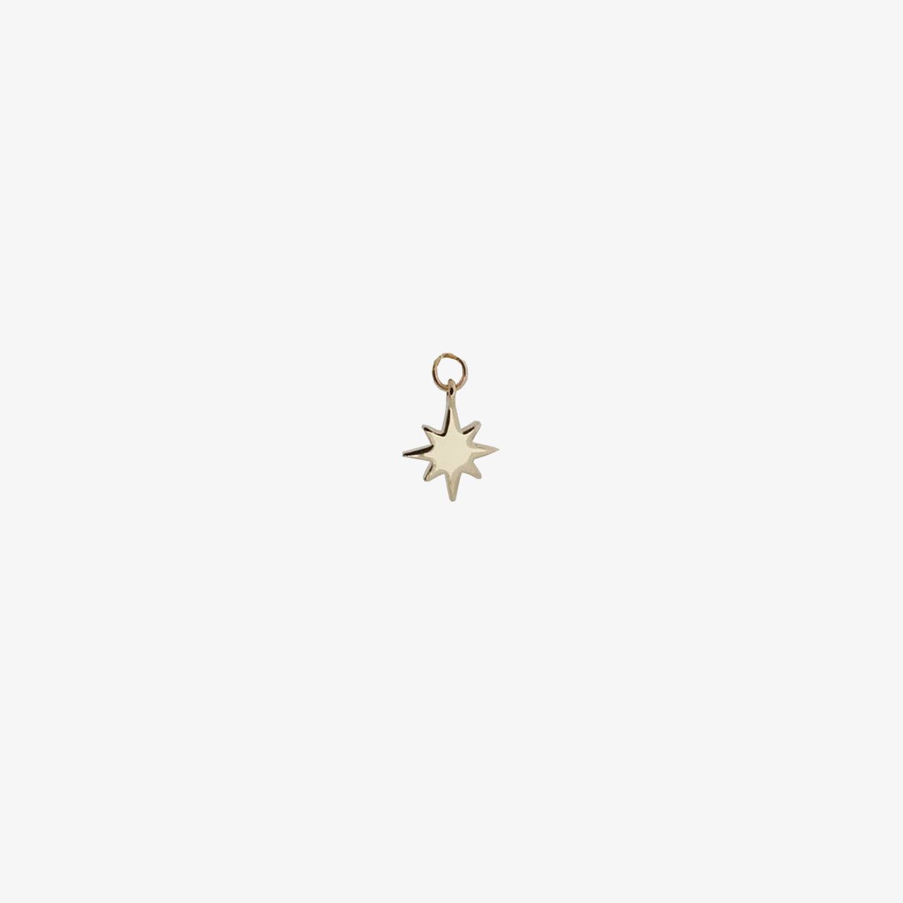 18kt Gold Plated Mini Starburst Charm