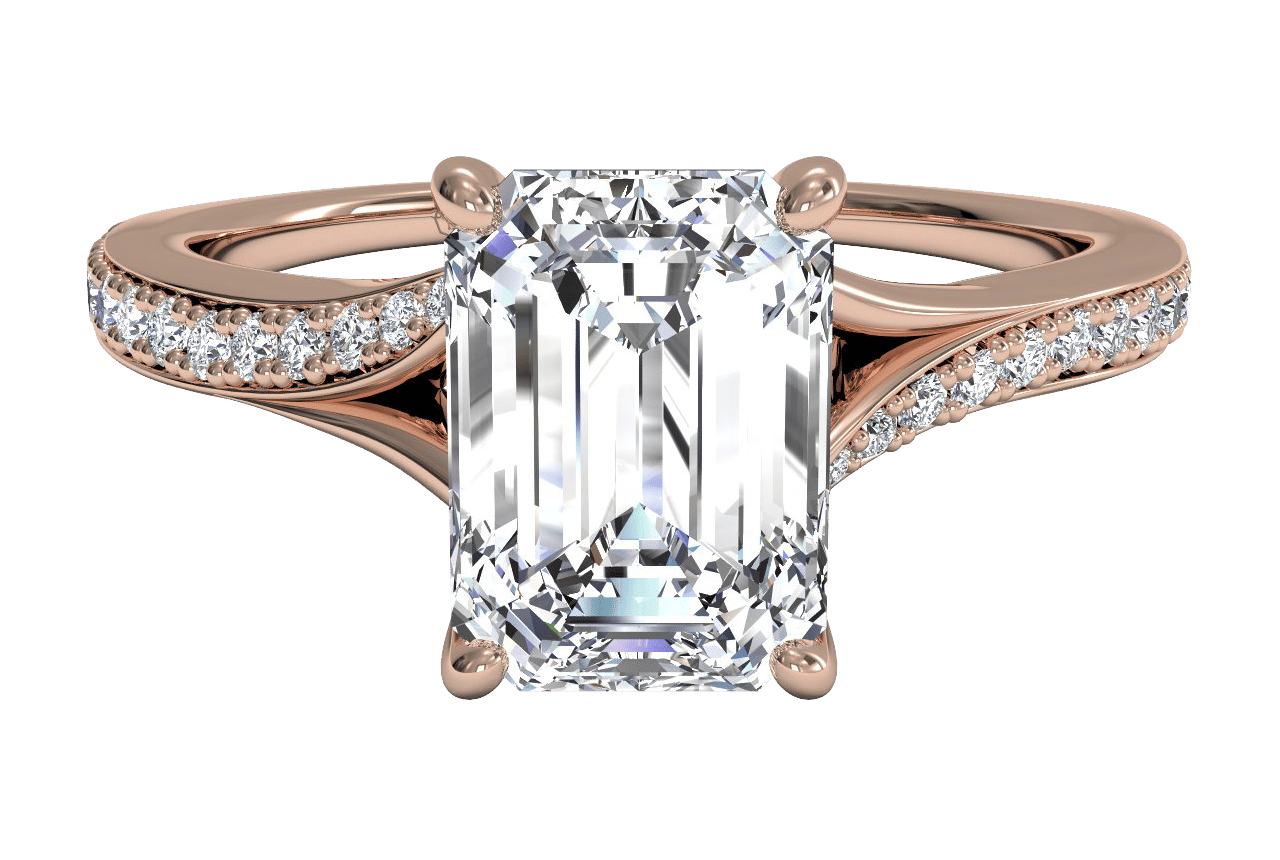 The Alba / 1.51 Carat Emerald Diamond